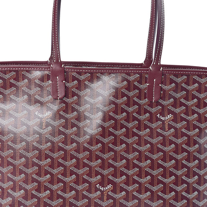 Goyard Goyardine Artois PM Burgundy 7 of 9