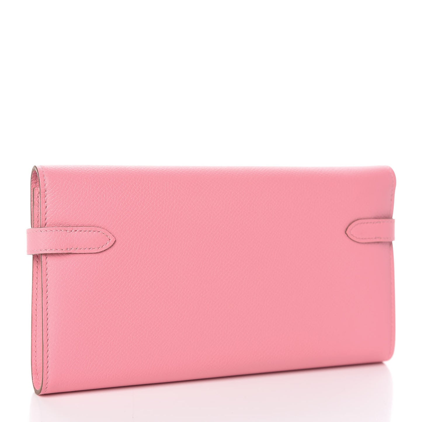 Epsom Kelly Longue Wallet Rose Confetti