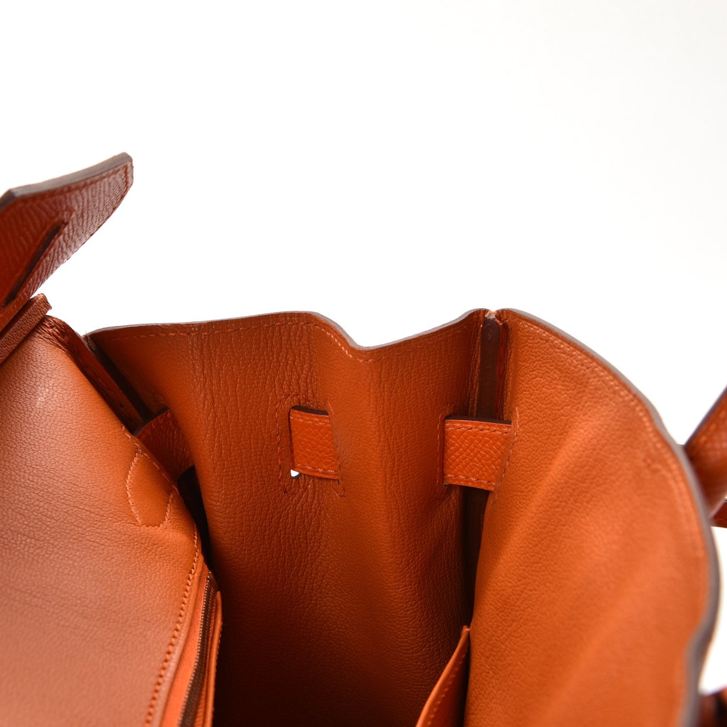Epsom Birkin 30 Orange