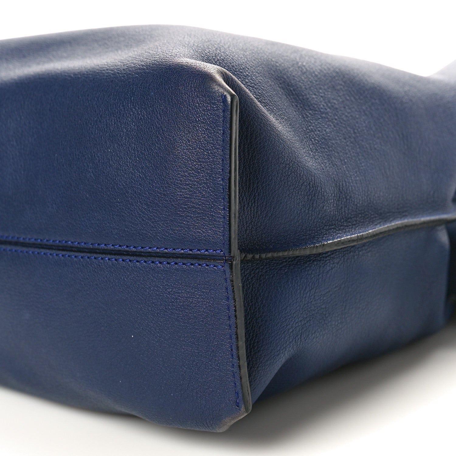 Loewe Calfskin Flamenco Knot Bag Navy 7 of 7