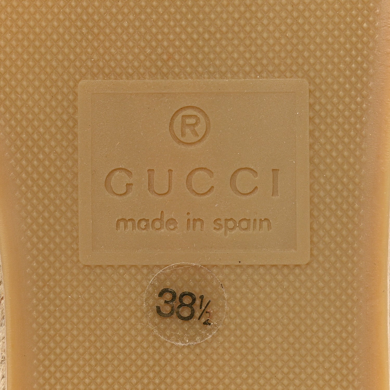 Gucci Straw Elaphe Matelasse GG Marmont Espadrilles 38.5 Natural Cream Brown 6 of 10