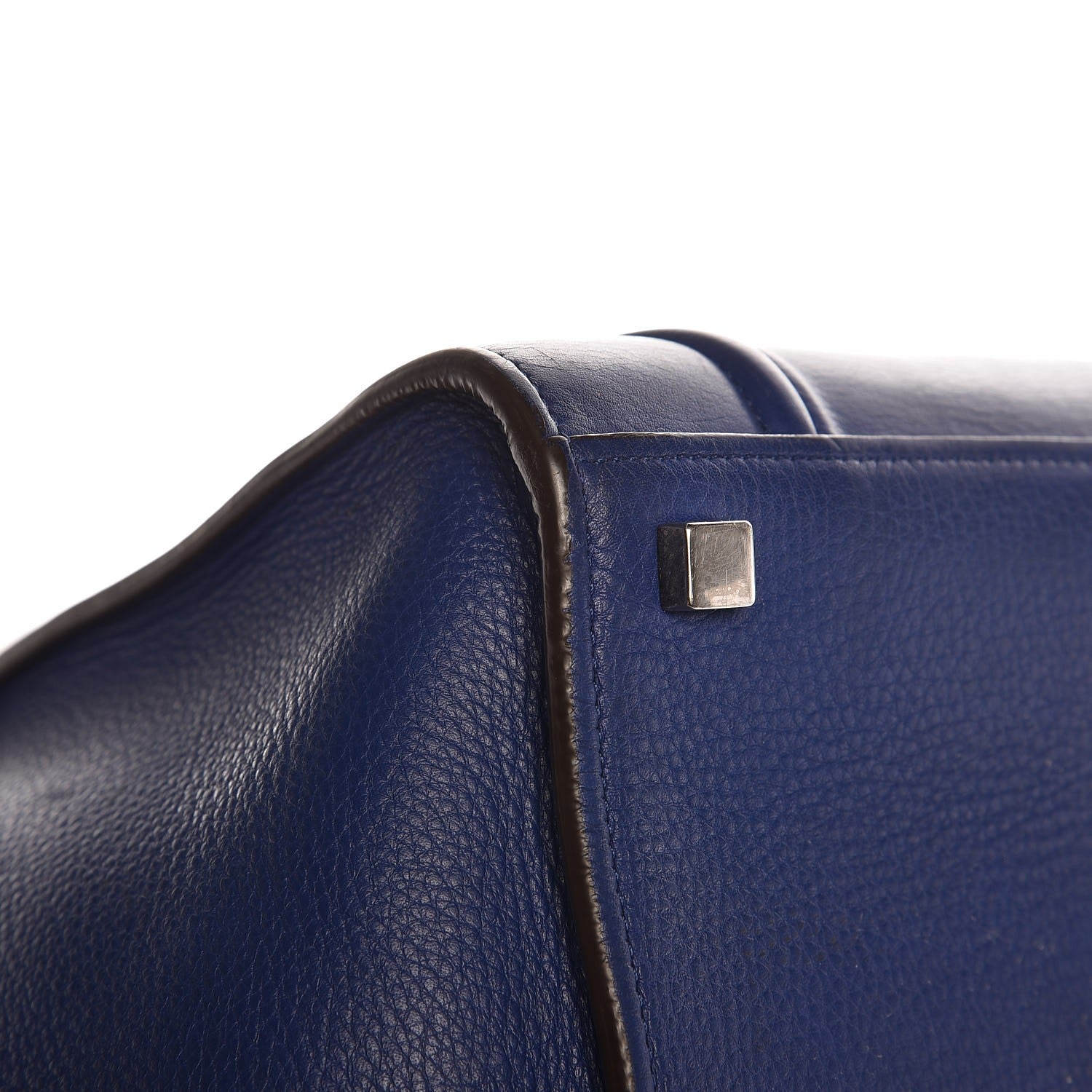 Celine Supple Calfskin Medium Phantom Luggage Indigo 18 of 25