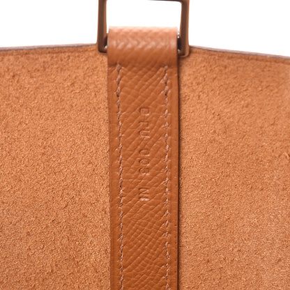 Hermes Epsom Tressage De Cuir Picotin Lock 18 PM Abricot Rose Azalee Gold 7 of 7