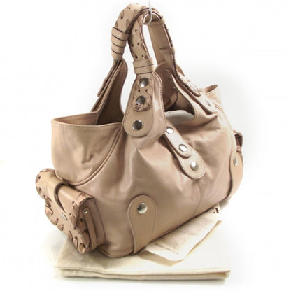Chloe Calfskin Silverado Shoulder Bag Beige Rose 3 of 11
