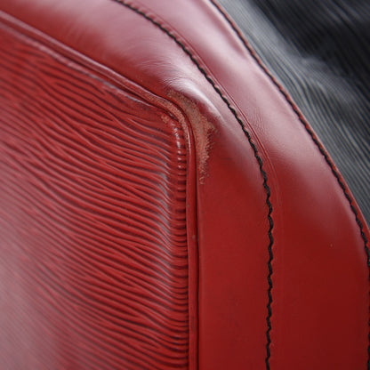 Louis Vuitton Epi Noe Black Red 8 of 11