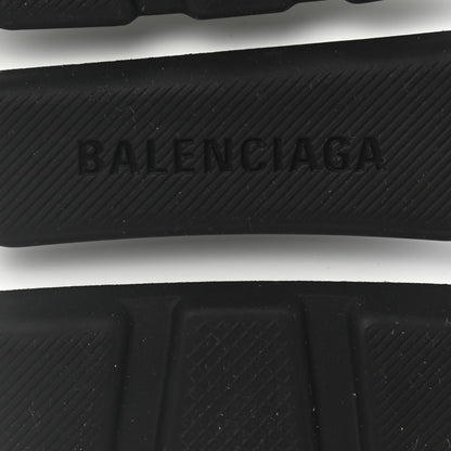 Balenciaga Technical 3D Recycled Knit Striped Womens Speed 2.0 Sneakers 39 White Multicolor 6 of 8
