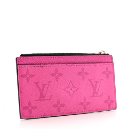 Louis Vuitton Taigarama Coin Card Holder Fuchsia 3 of 8