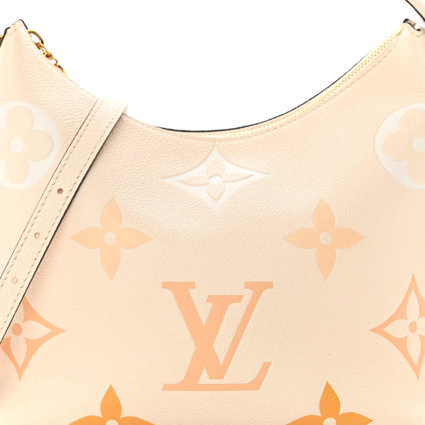 Empreinte Monogram Giant By The Pool Marshmallow Hobo Cream Saffron