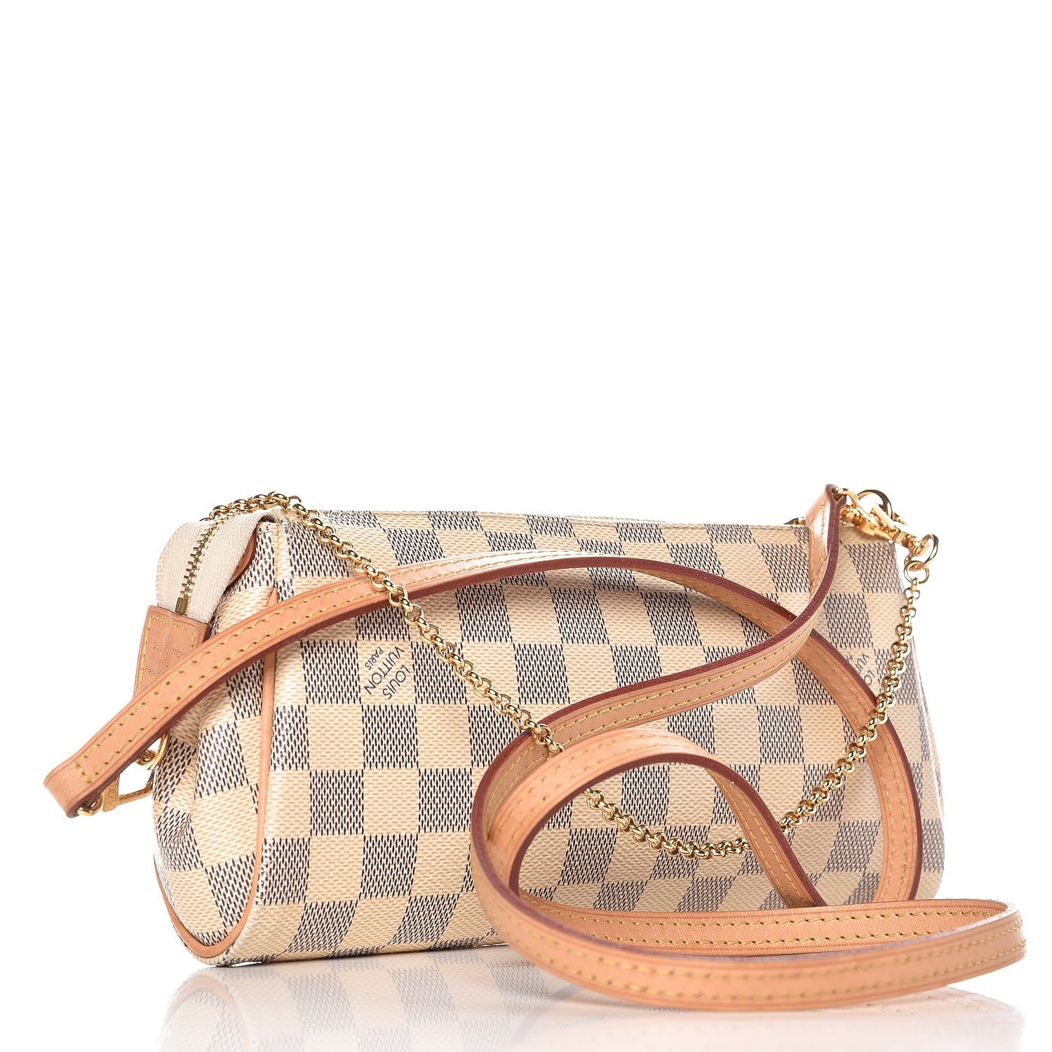 Louis Vuitton Damier Azur Eva Clutch 3 of 7