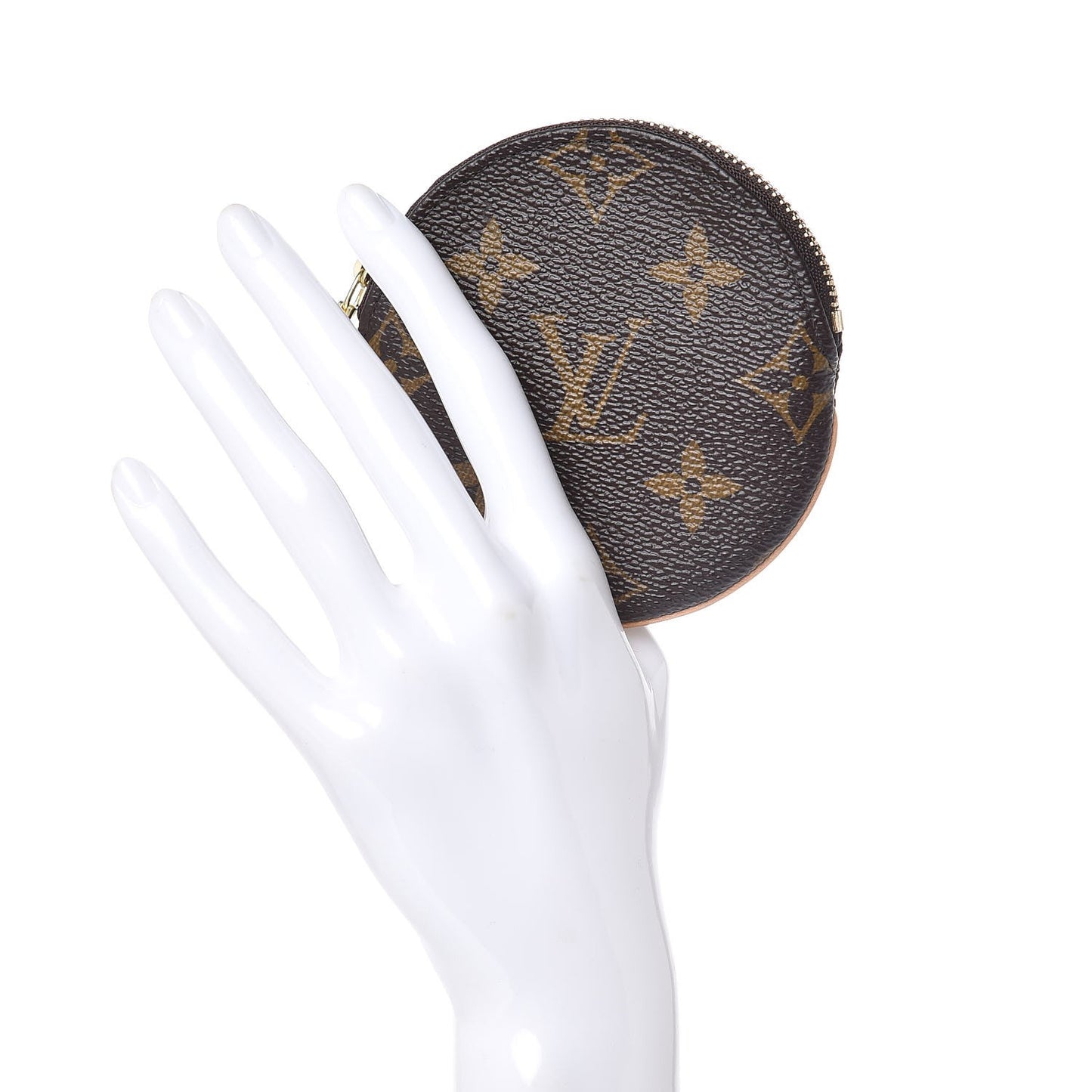 Monogram Round Coin Purse