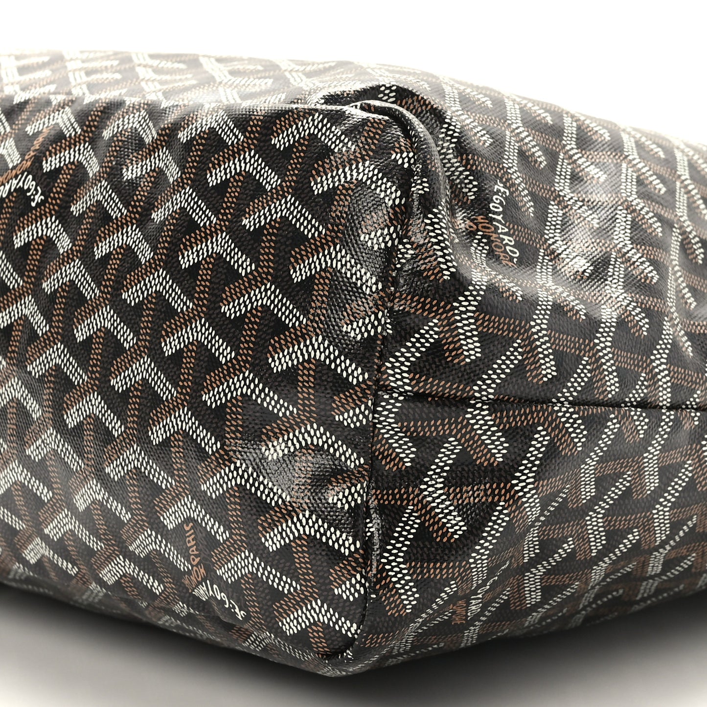 Goyardine Boheme Hobo Black Gold