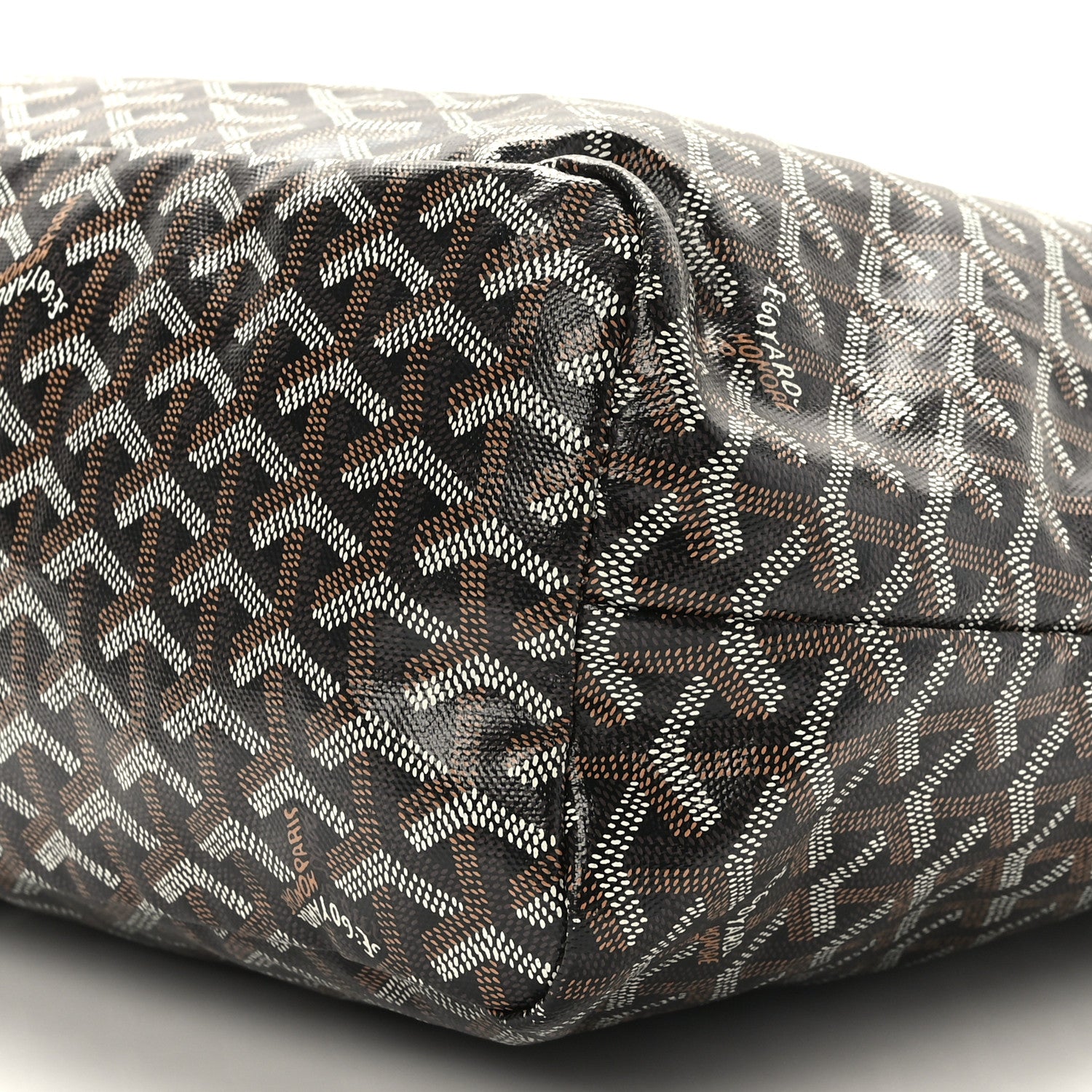 Goyard Goyardine Boheme Hobo Black Gold 9 of 9