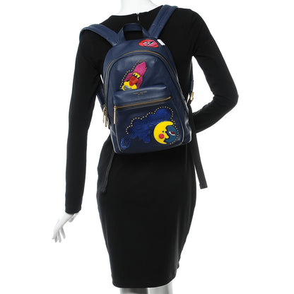Marc Jacobs Calfskin Rocket Julie Verhoeven Patchwork Biker Backpack Multi 2 of 8