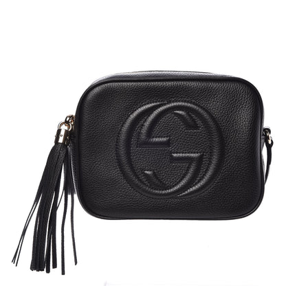 Gucci Pebbled Calfskin Small Soho Disco Bag Black 1 of 8