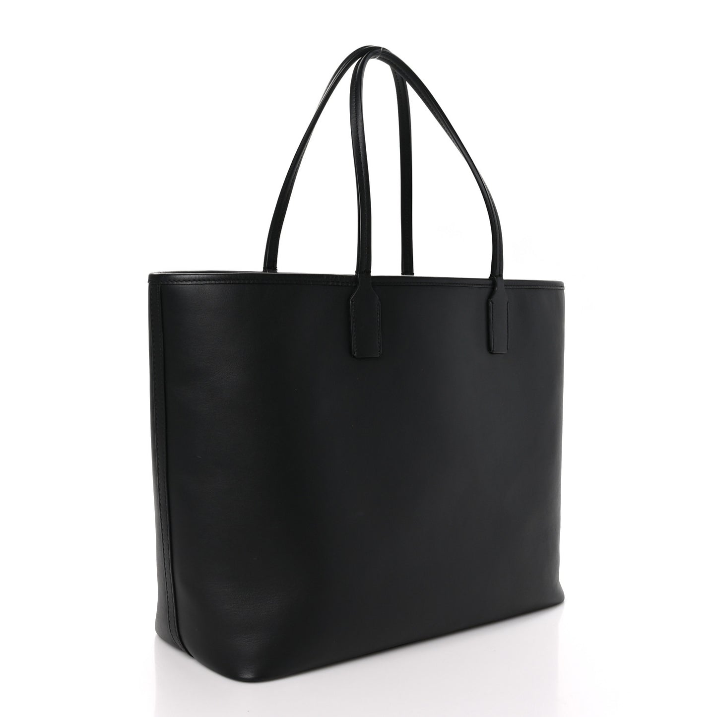 Calfskin Medium Fefe Tote Black