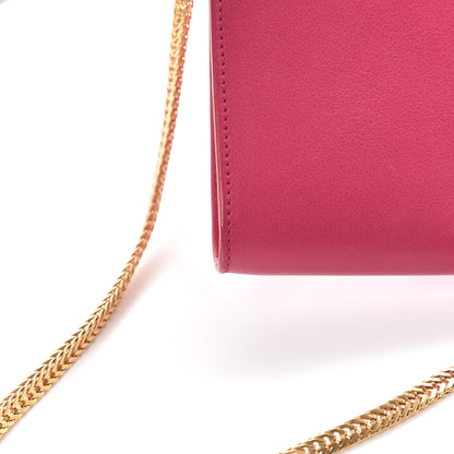 Saint Laurent Calfskin Small Classic Y Satchel Bubblegum 16 of 25
