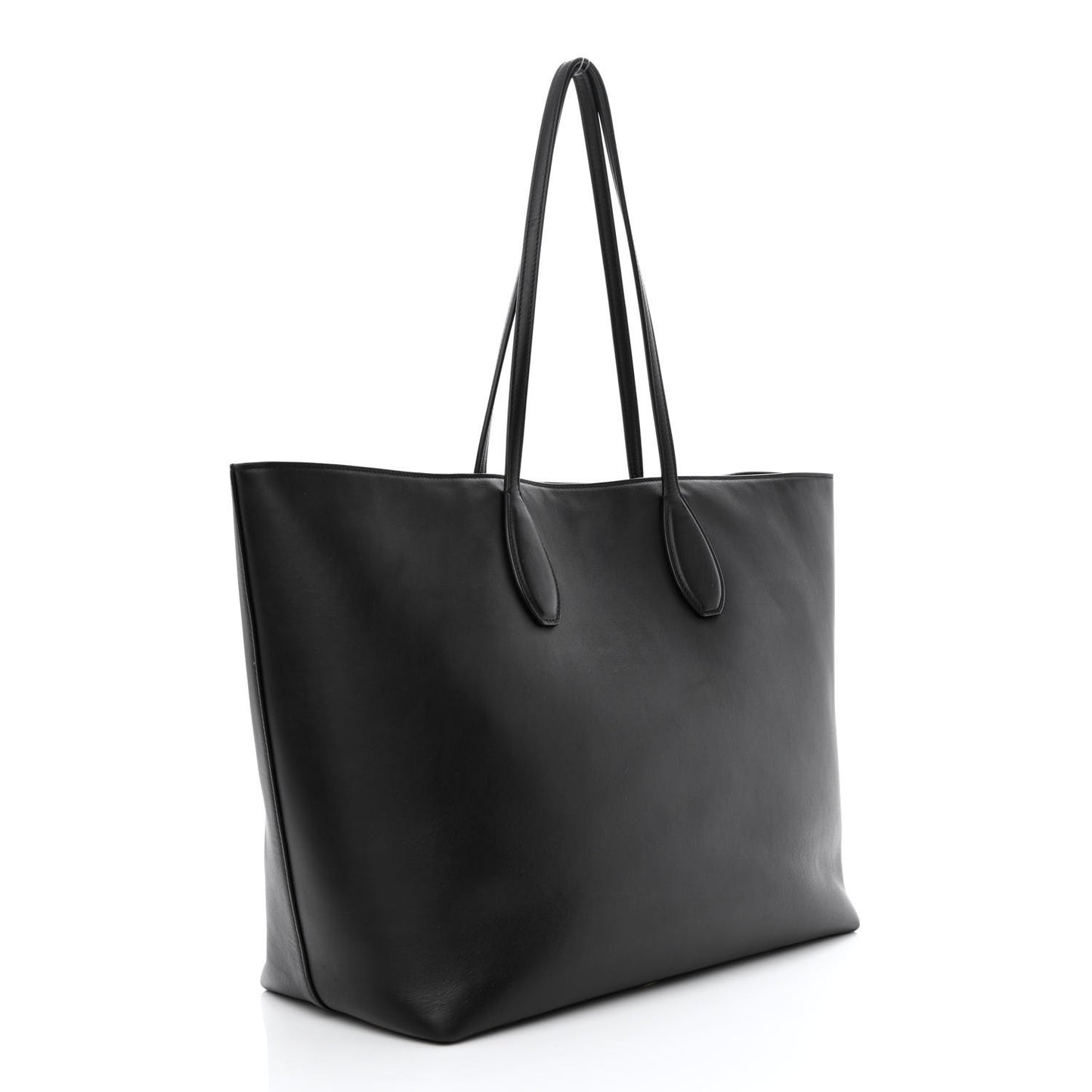 Calfskin Studio Tote Black