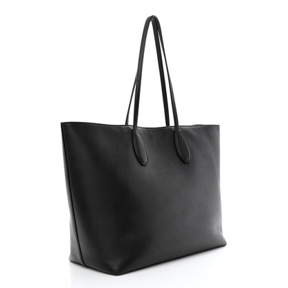 Salvatore Ferragamo Calfskin Studio Tote Black 4 of 14