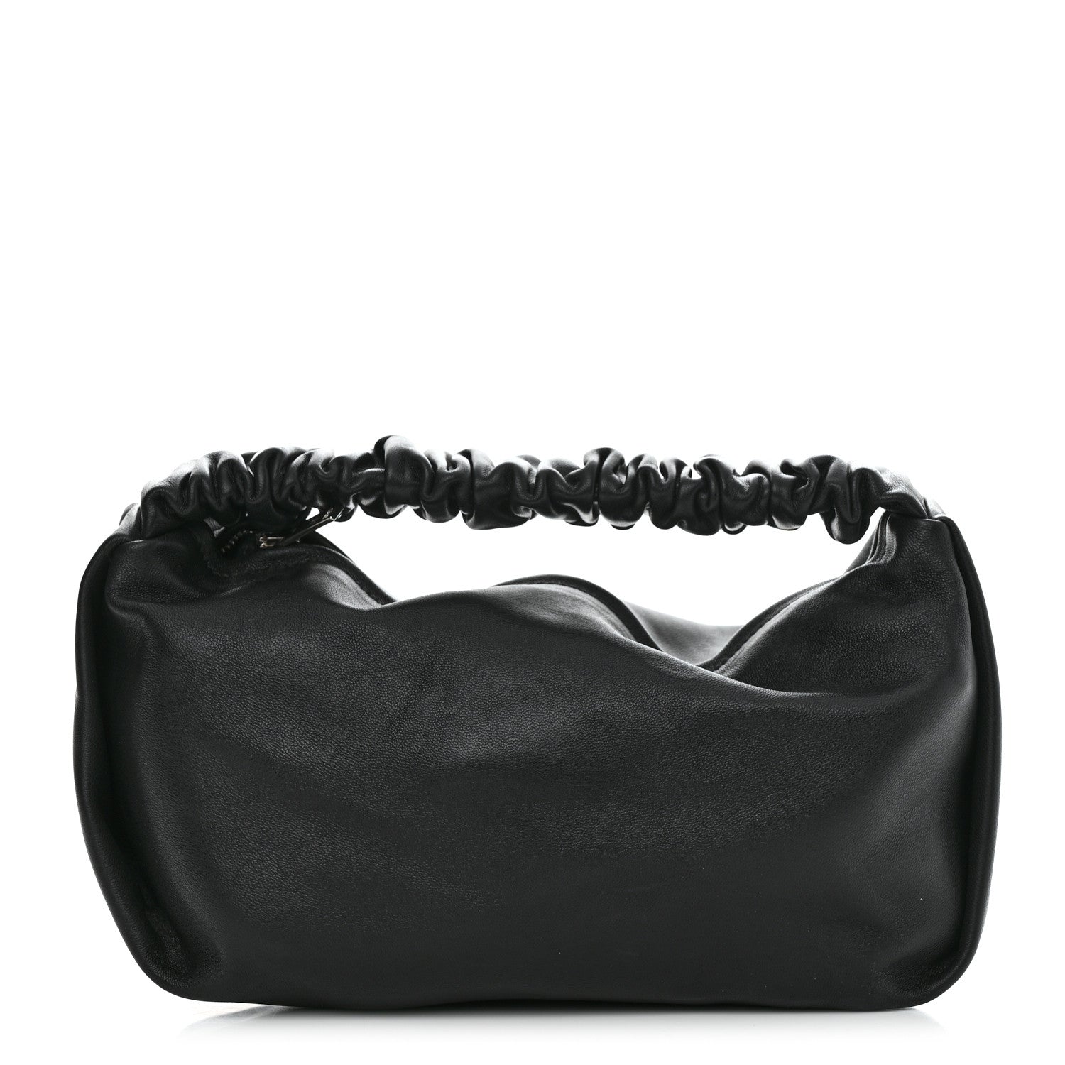 Alexander Wang Lambskin Mini Scrunchie Bag Black 1 of 9