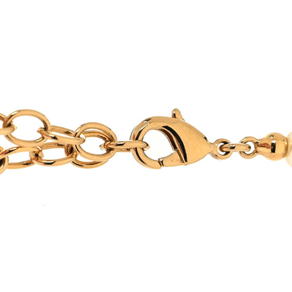 Christian Dior Pearl 30 Montaigne Choker Necklace Gold 4 of 5