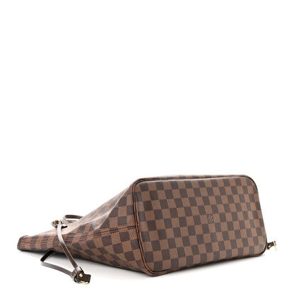 Louis Vuitton Damier Ebene Neverfull MM 4 of 10
