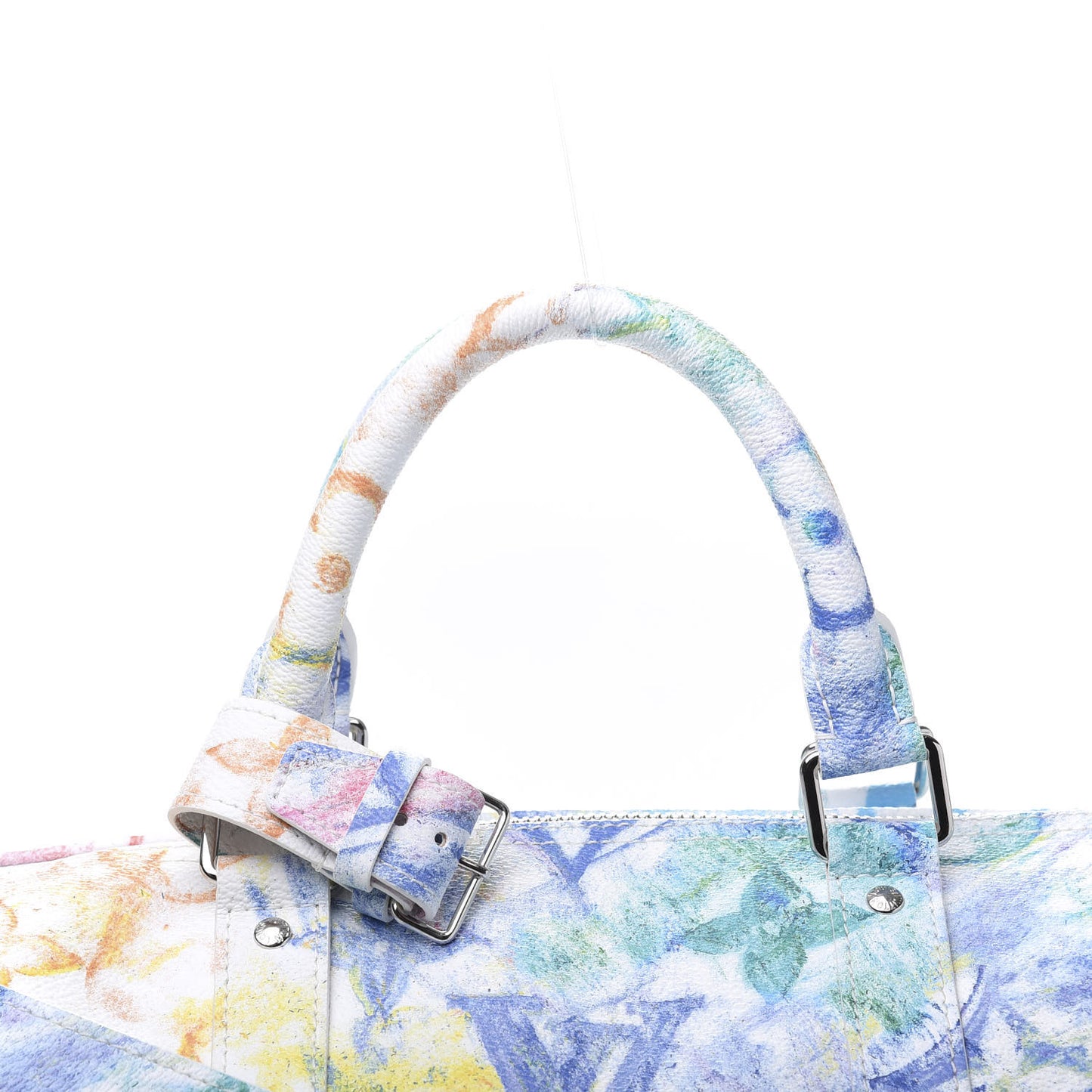 Monogram Pastel Colors Keepall Bandouliere 50 Multicolor