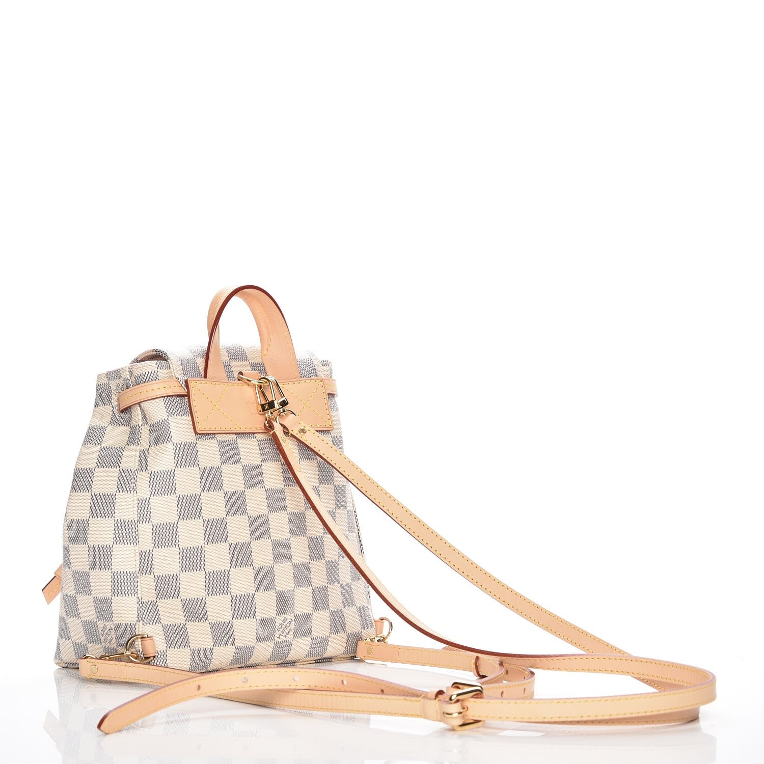 Louis Vuitton Damier Azur Sperone BB Backpack 3 of 8