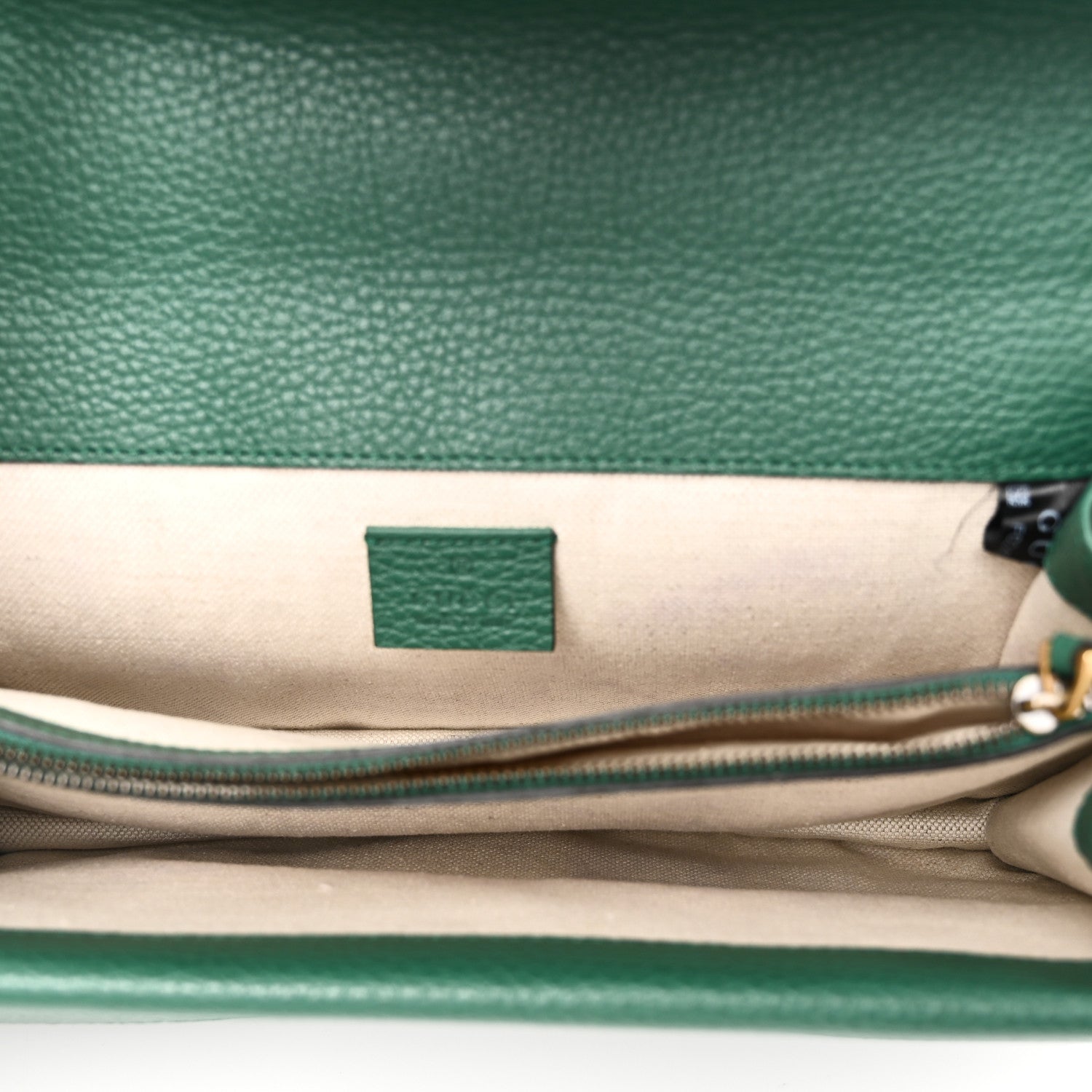 Gucci Pebbled Calfskin Small Dionysus Shoulder Bag Emerald 5 of 10