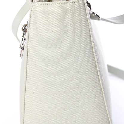 Christian Dior Canvas Crocodile Medium Lady Dior Vert Clair 18 of 19