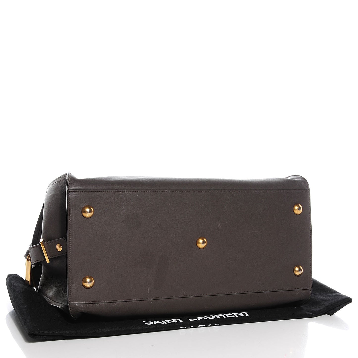 Calfskin Medium Classic Y Cabas Gray