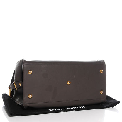 Saint Laurent Calfskin Medium Classic Y Cabas Gray 5 of 8