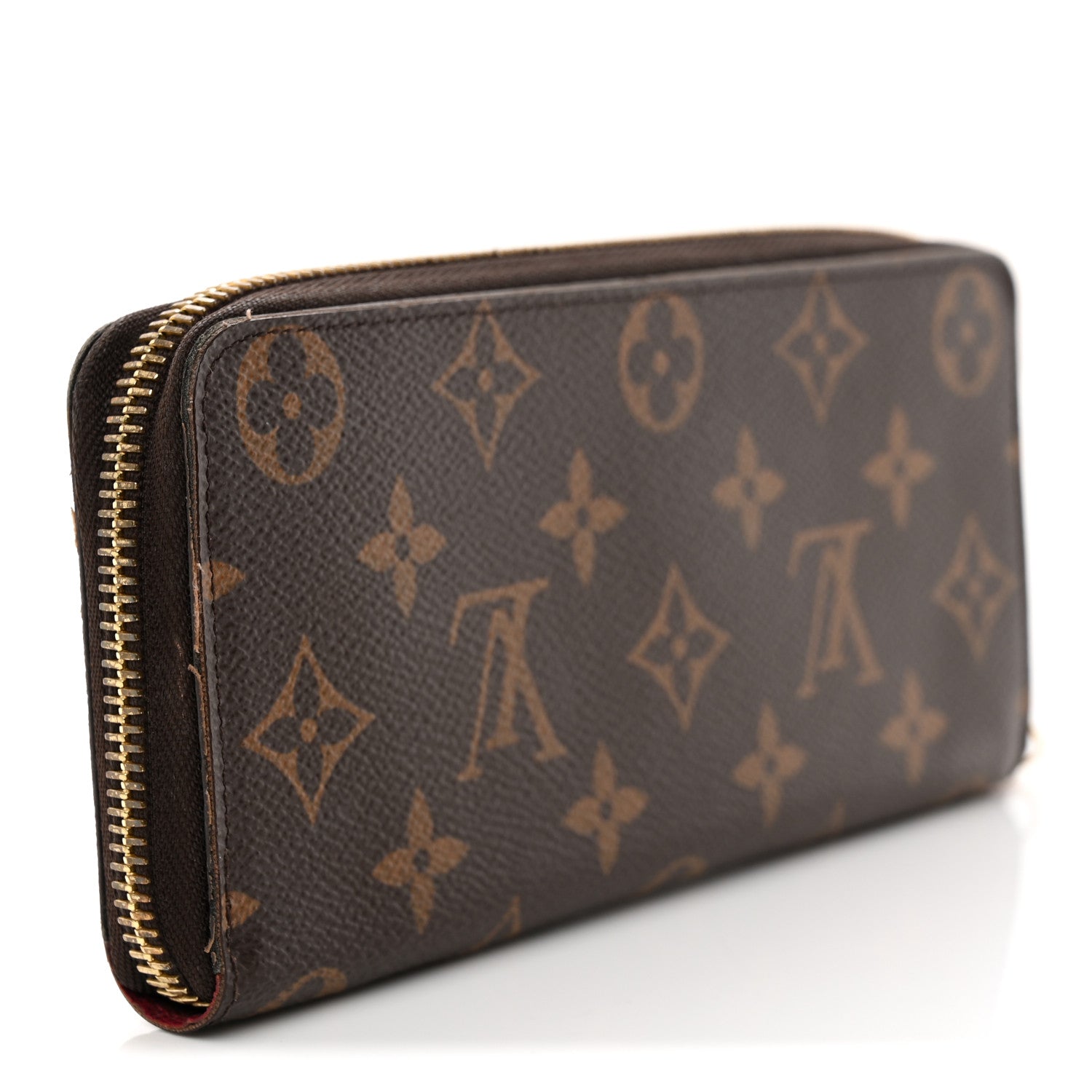 Louis Vuitton Monogram Clemence Wallet Fuchsia 3 of 10