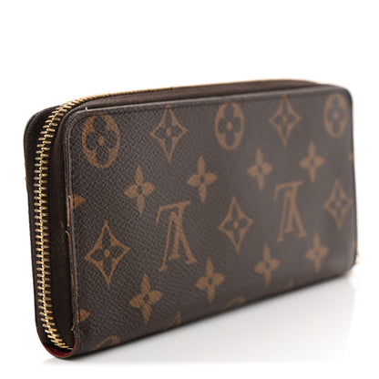 Louis Vuitton Monogram Clemence Wallet Fuchsia 3 of 10