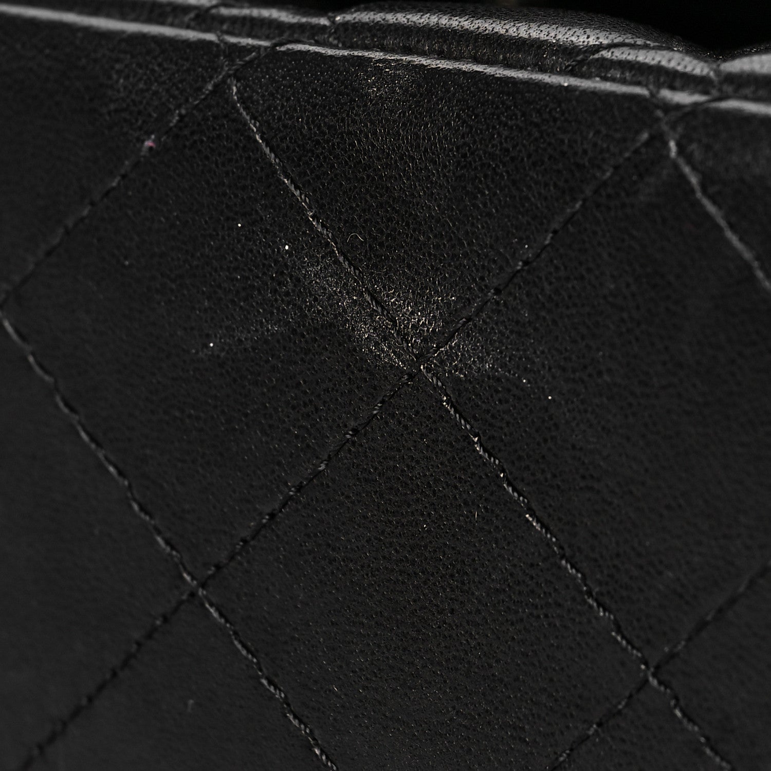 Chanel Lambskin Quilted Mini Square Flap Black 9 of 10