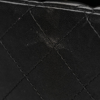 Chanel Lambskin Quilted Mini Square Flap Black 9 of 10