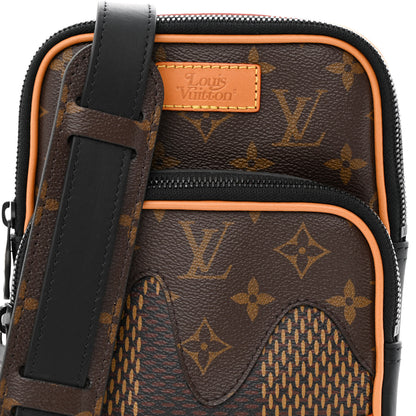 Louis Vuitton X NIGO Giant Damier Ebene Monogram Amazone Sling Bag 10 of 12