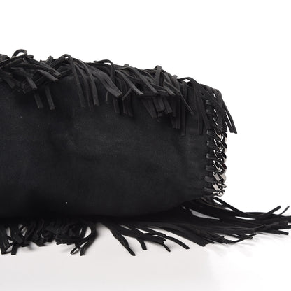 Stella McCartney Eco Suede Fringe Falabella Tote Black 10 of 10