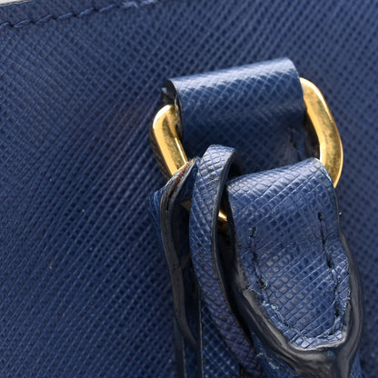 Prada Saffiano Lux Large Tote Bluette 14 of 14