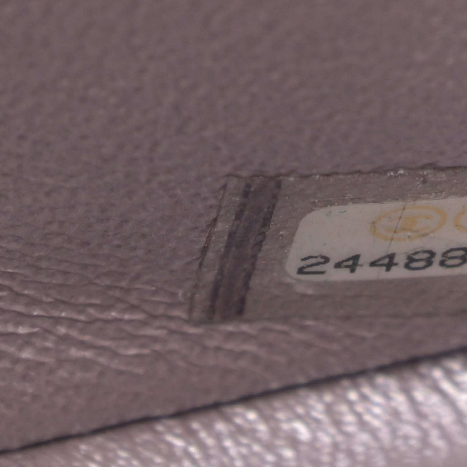 Chanel Metallic Lambskin Quilted Mini Rectangular Flap Silver 5 of 7