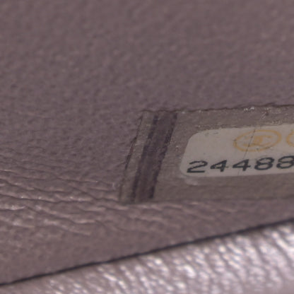 Chanel Metallic Lambskin Quilted Mini Rectangular Flap Silver 5 of 7