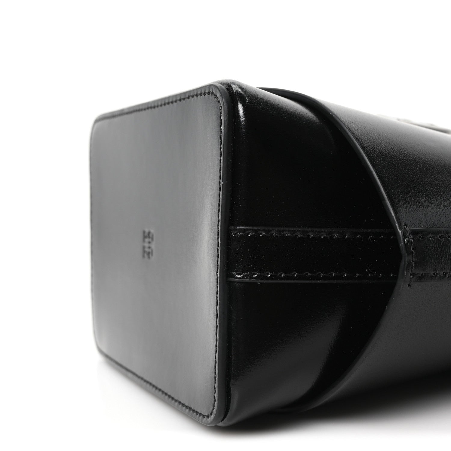 Givenchy Box Calfskin Shark Lock Bucket Bag Black 9 of 9