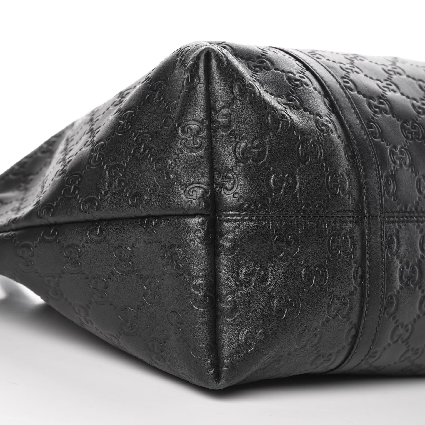 Guccissima Large Joy Tote Black