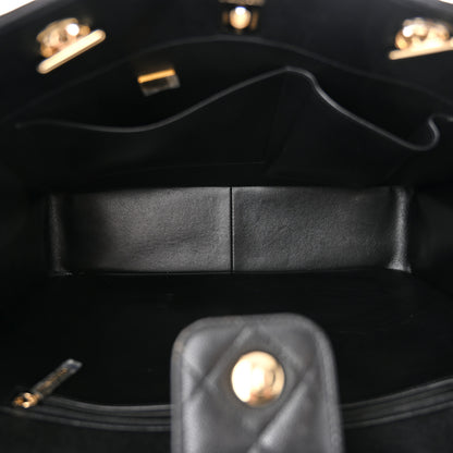 Chanel Caviar Quilted Large Shopping Black 5 of 10