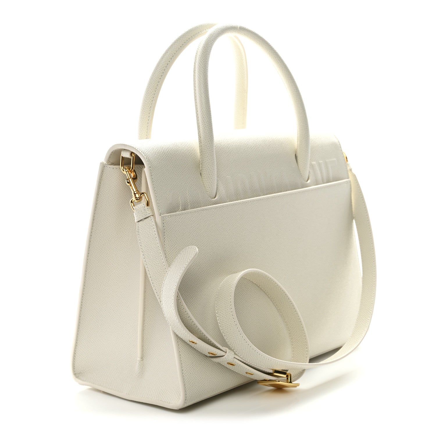 Christian Dior Grained Calfskin Large St. Honore Tote Latte 3 of 10