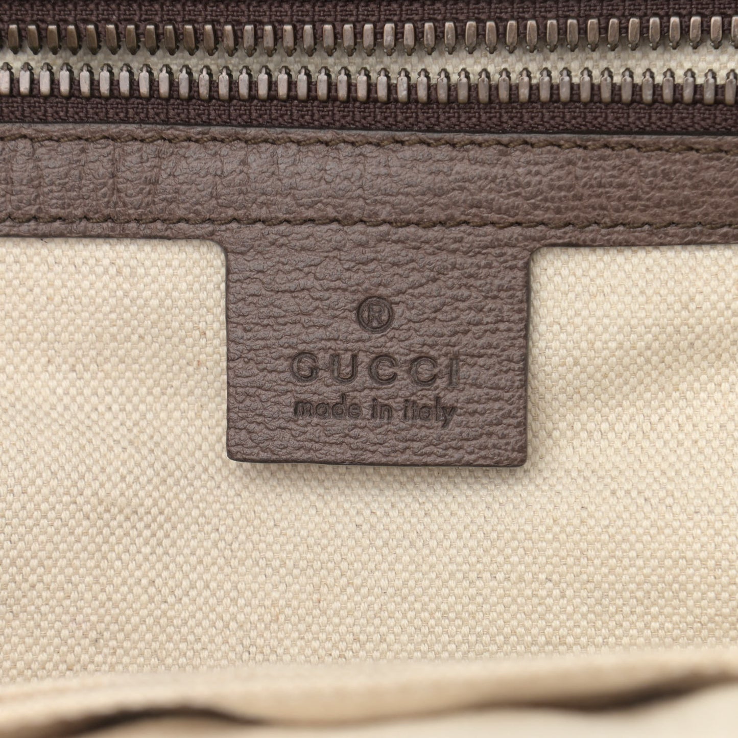 GG Supreme Monogram Calfskin Web Small Ophidia Day Backpack Beige Ebony New Acero