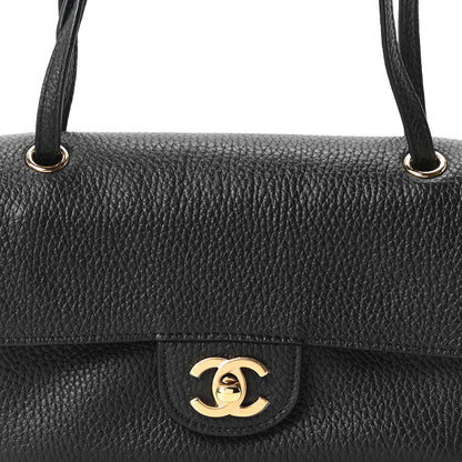 Chanel Grained Calfskin Mini Souplissimo Maxi Flap Black 7 of 10