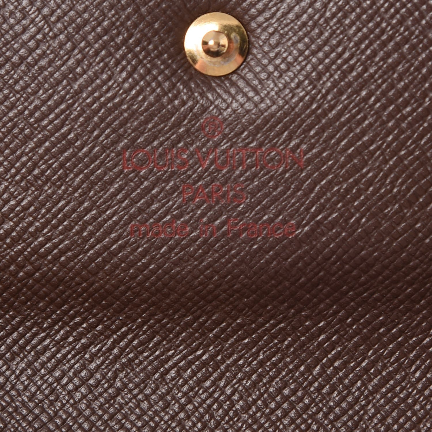 Louis Vuitton Damier Ebene Porte Tresor Etui Papier Wallet 6 of 12