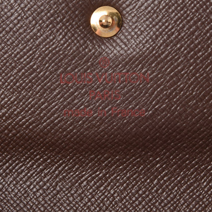 Louis Vuitton Damier Ebene Porte Tresor Etui Papier Wallet 6 of 12