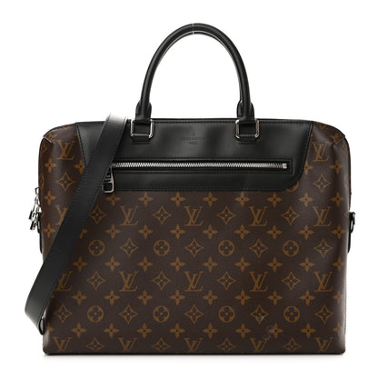 Louis Vuitton Monogram Macassar Porte-Documents Jour 1 of 10