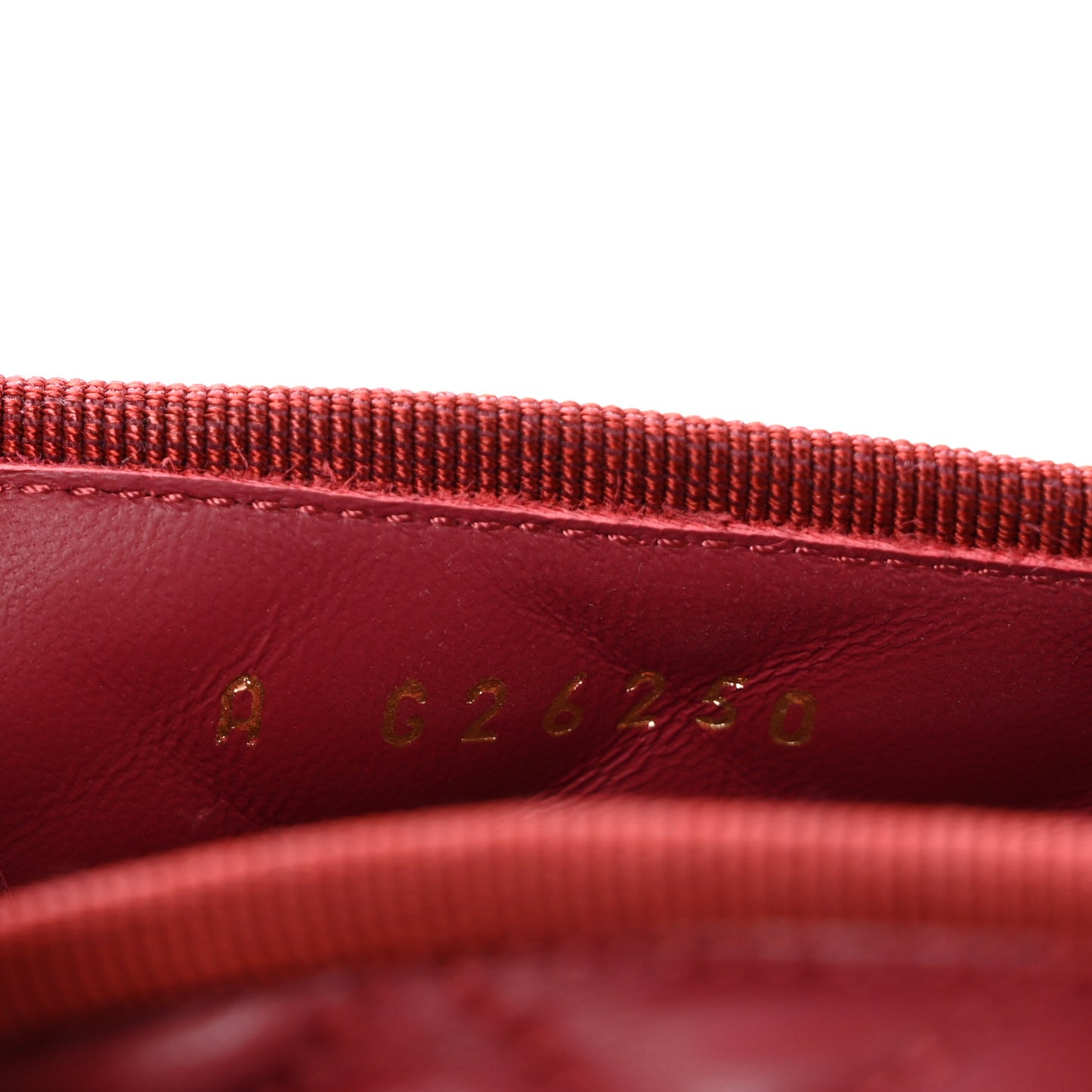 Lambskin Quilted CC Cap Toe Ballerina Flats 39 Burgundy Black